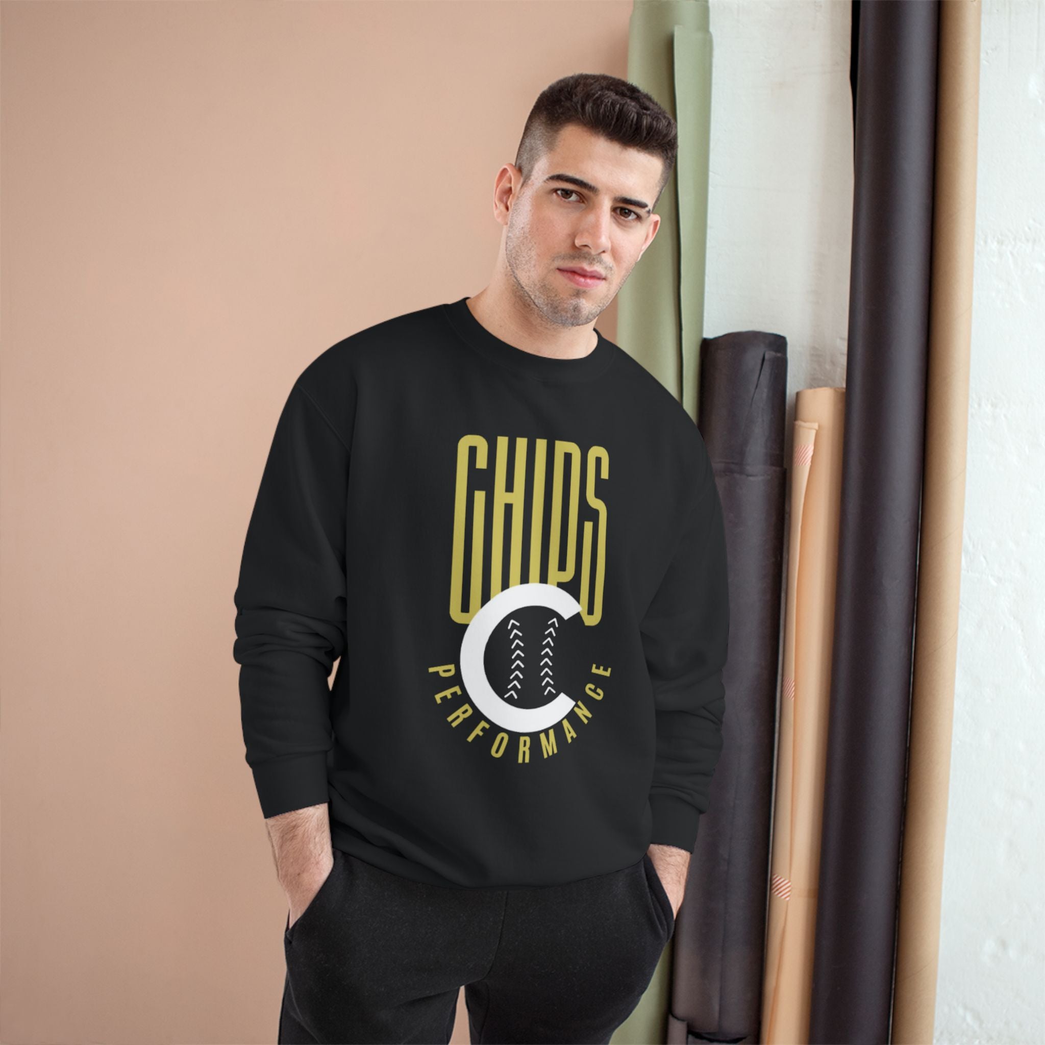 Champion Sweatshirt - CHIPS Performance Training, built different