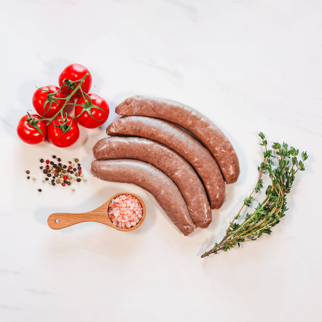 Bratwurst (pkg of 4) - Wagyu Beef