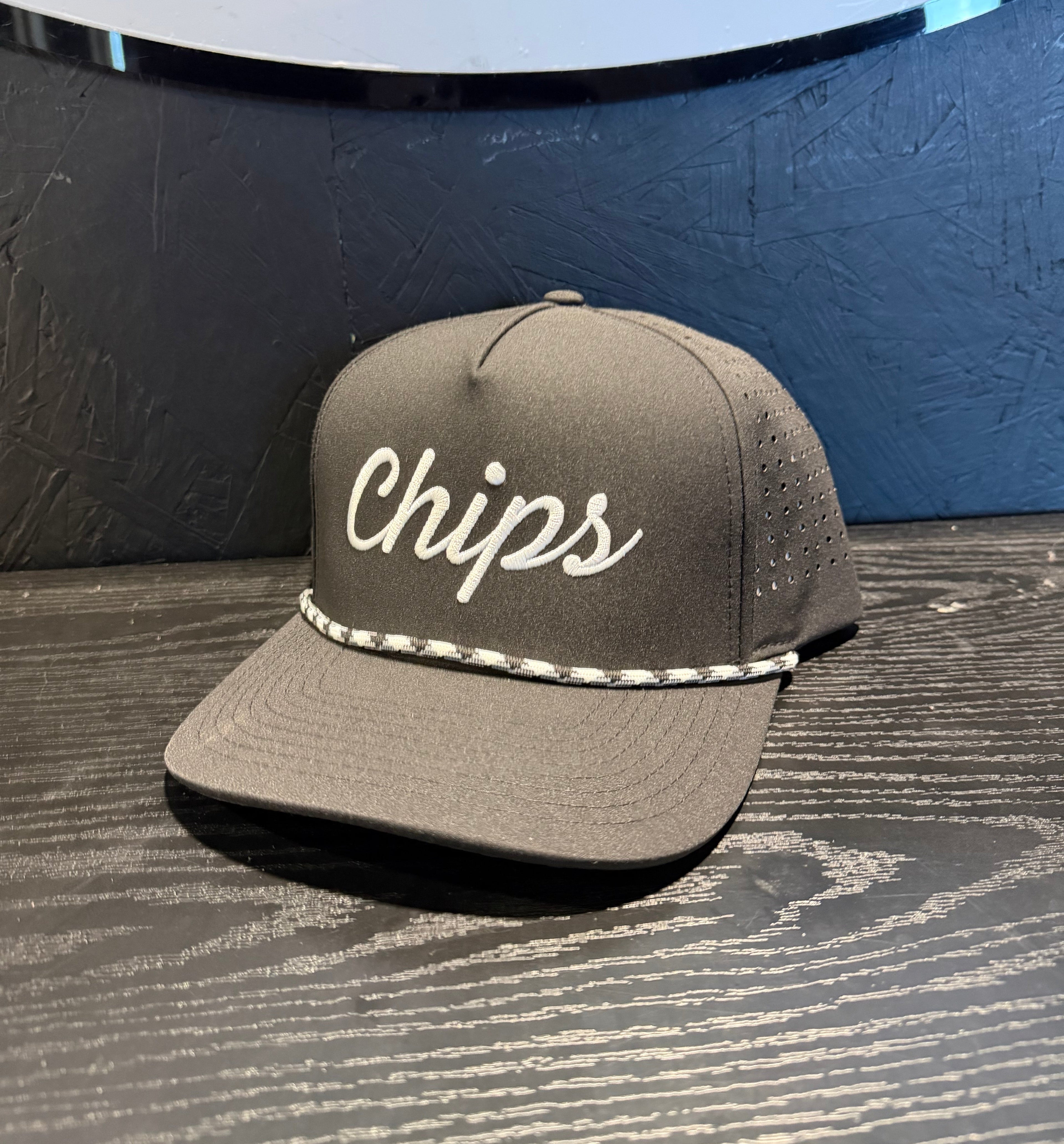 CHIPS Golfer Snapback - Black