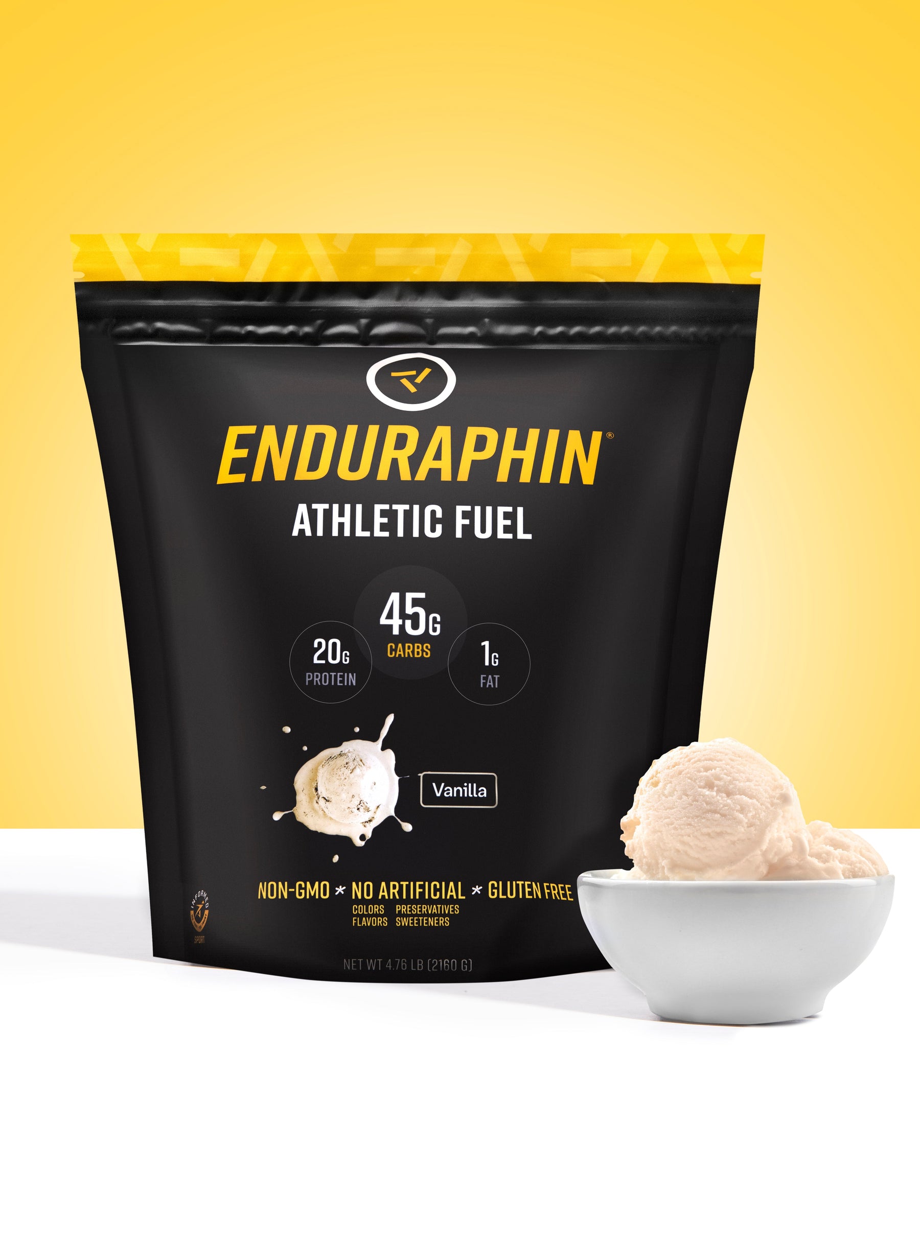 Enduraphin Athletic Fuel Pouch - Vanilla