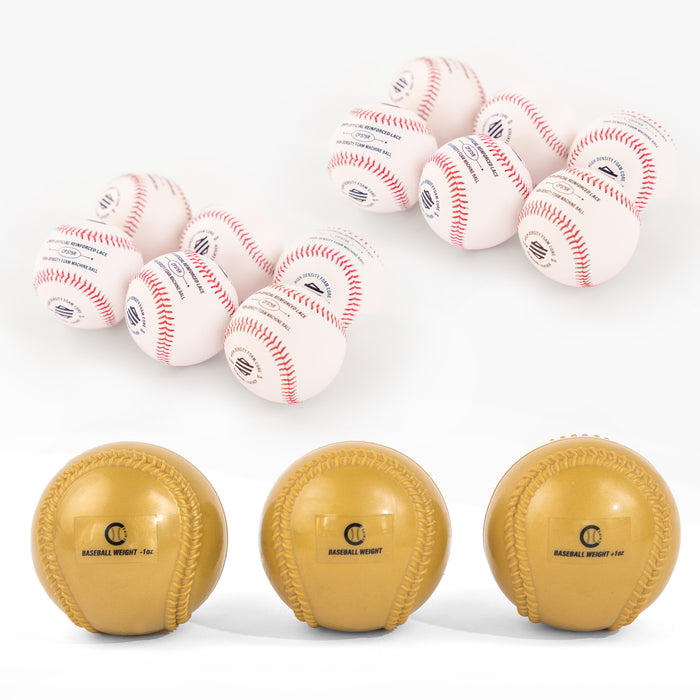 CHIPS Performance™ Ultimate Training Baseballs & ImpactPro Hybrid Plyo Set Bundle