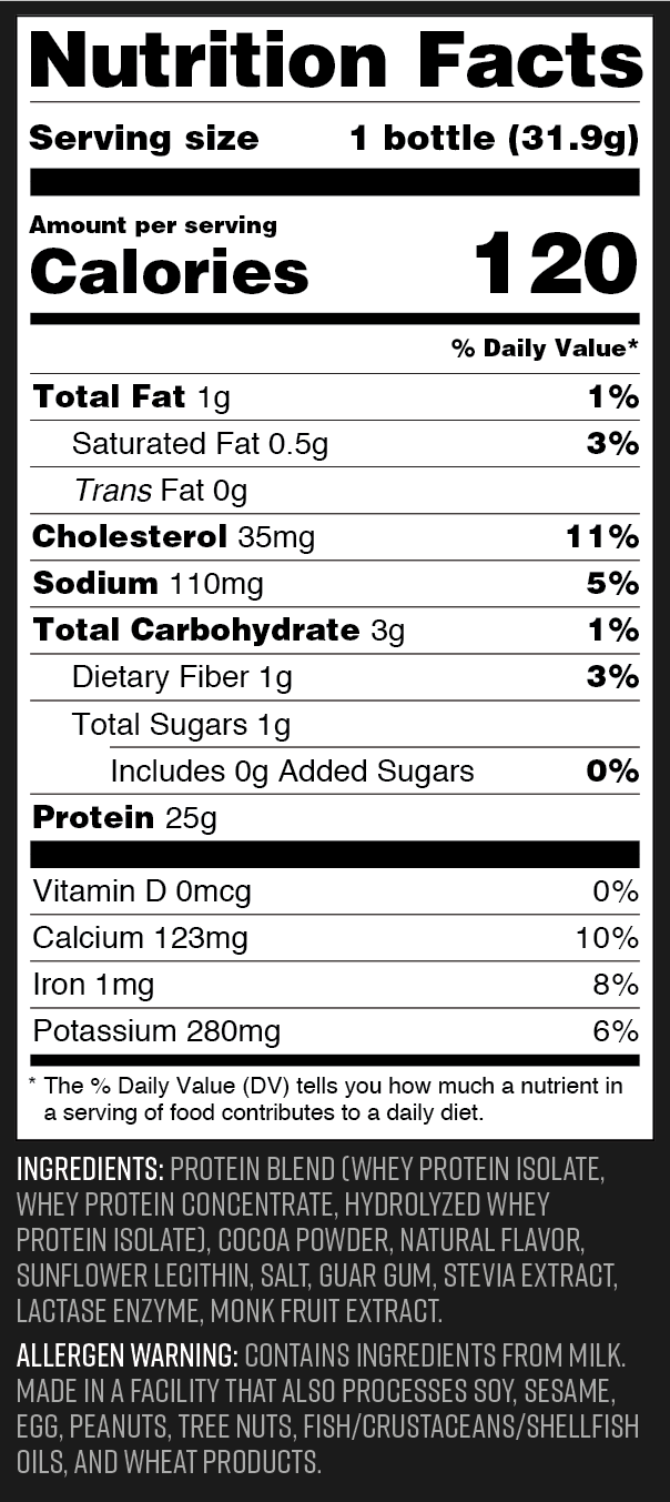 Enduraphin Whey Protein PHINTECH™ Bottle - Chocolate